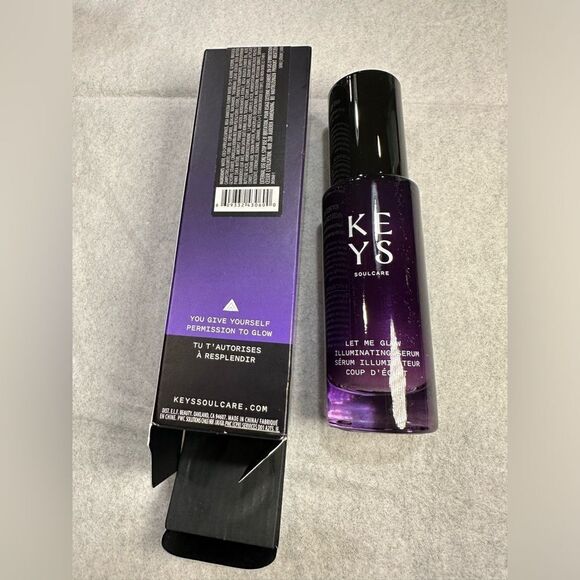 Keys Soulcare Let Me Glow Illuminating Serum & Makeup Primer, Brightens & Plumps - Picture 4 of 5